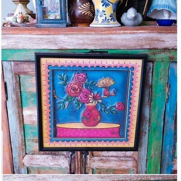 Lori Lynn SIMMS ARTWORK FRAMED!!!